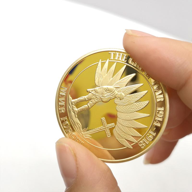 Sieges-Gedenkmünze des Ersten Weltkriegs. Militär-Gedenkmünzen-Sammelmünze