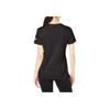 Reebok Simple Casual Sports Fitness Logo Comfortable Versatile Round Neck Short Sleeve T-Shirt Women T-Shirt Black GV5523