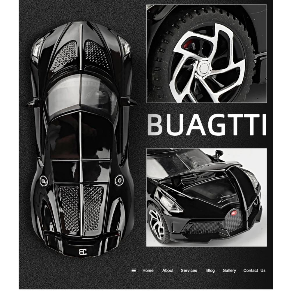 1/32 Bugatti La Voiture Noire Black Dragon Supercar Spielzeug-Legierung Auto Druckguss & Spielzeug Fahrzeuge Auto Modell Auto Spielzeug für Kinder