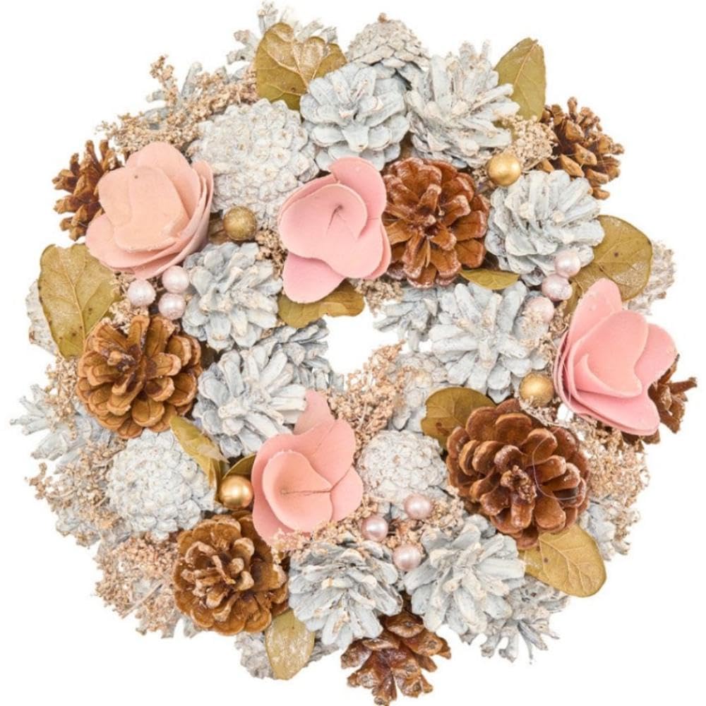 

Foyer Wreath Pink Sleeping Corn Mix Glitter S 8425039 B&W розовый