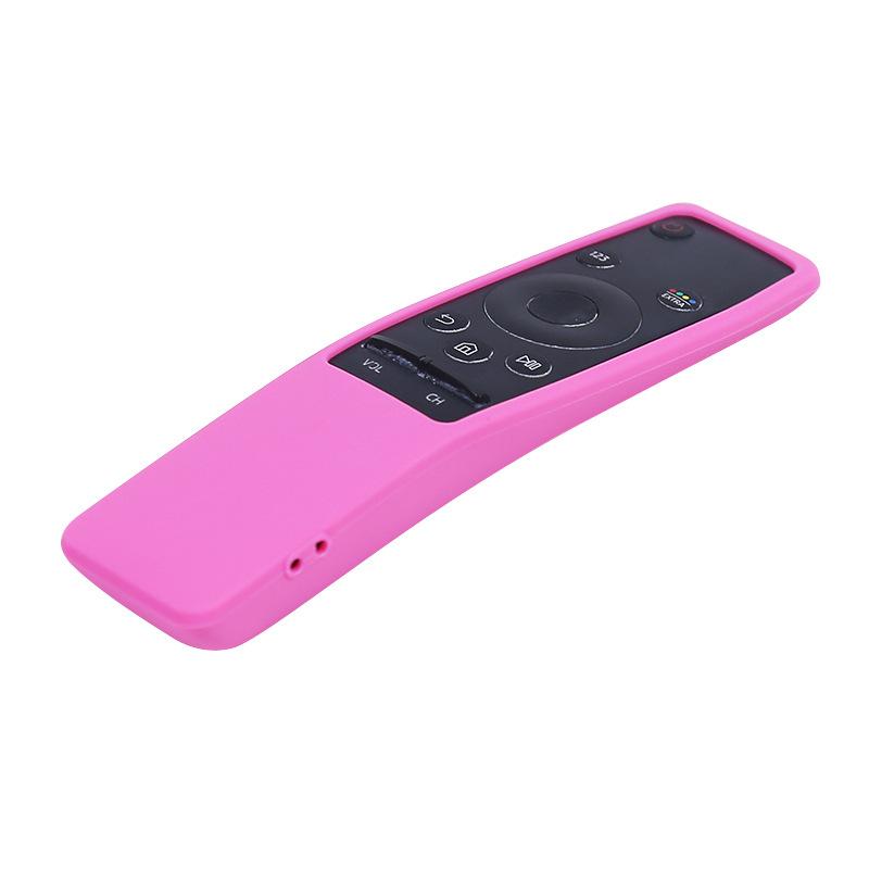 

Силиконовый защитный чехол для пульта ДУ Samsung Smart TV, крышка BN59-01312A, 01312H, BN59, 01241A, 01242A 16.6x3.9x2.2cm розовый