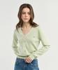 Omiou Washable V-Neck Cardigan_10 Colors (Type B)