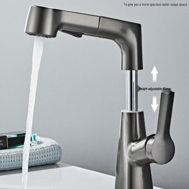 TLXT Universal Pull-Out Rotating Lift Faucet