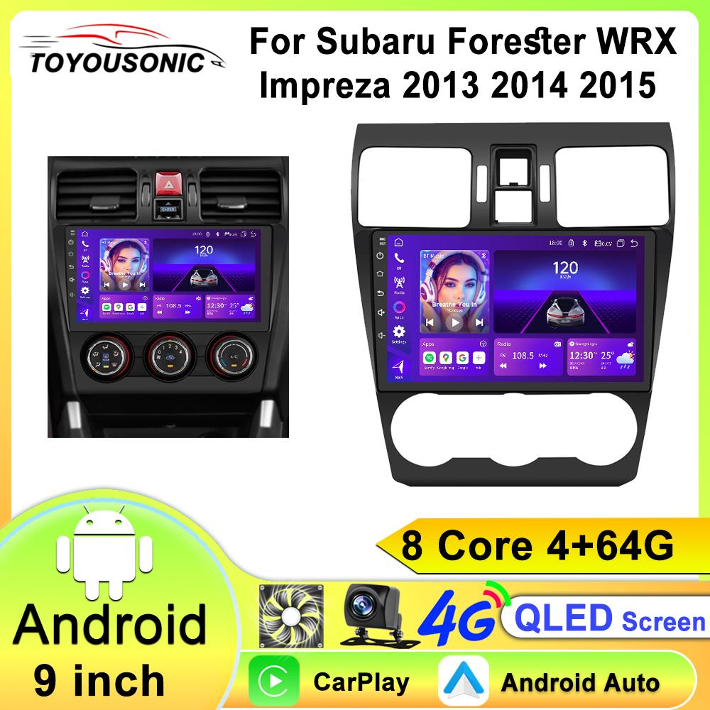Android Subaru Xv Radio Head Unit For Forester XV WRX Impreza 2012-2015 Car Multimedia Video Player GPS WIFI Carplay