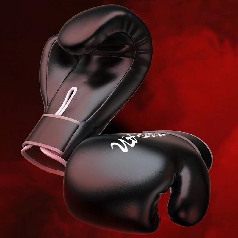 Boxing Gloves Full Finger Training Adult Children Sparring Gloves Fighting Free Men And Women