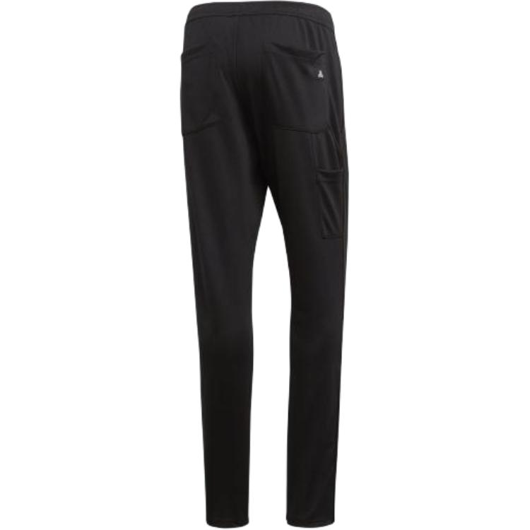 Adidas Tango Solid Color Slim Fit Comfortable Casual Pants Men Bottoms Black CV9855