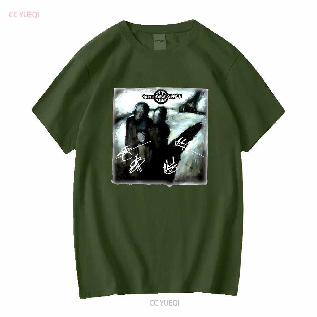 Hot Three Days Grace Album T Shirt Cotton Men S 5XL C848 Long Sleeves Vintage Washed Stretched Homme Fashion