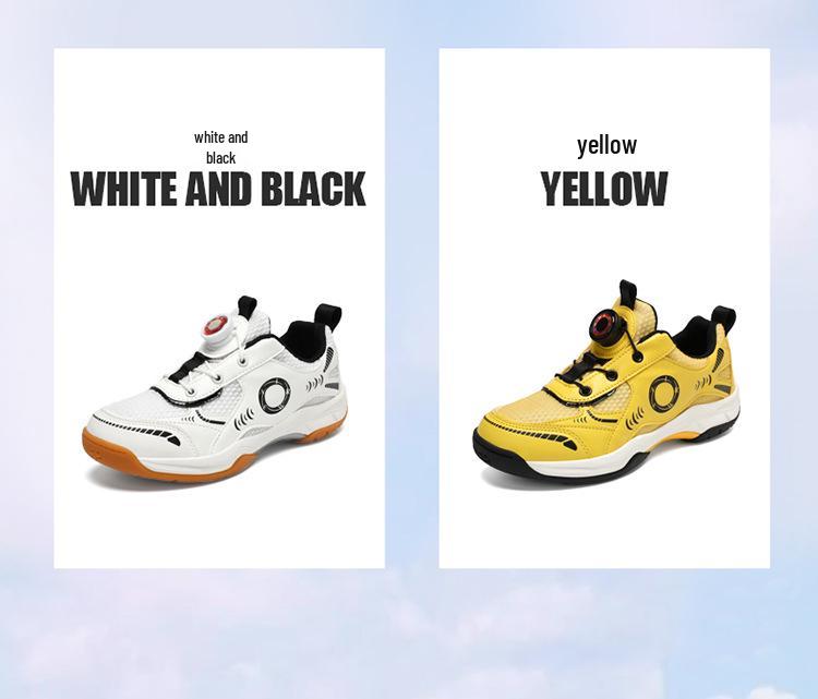Chaussures de Sport Légères Respirantes Antidérapantes pour Garçons (Enfants Moyens/Grands), Collection Automne/Hiver 2025 - Idéales pour le Badminton et le Tennis