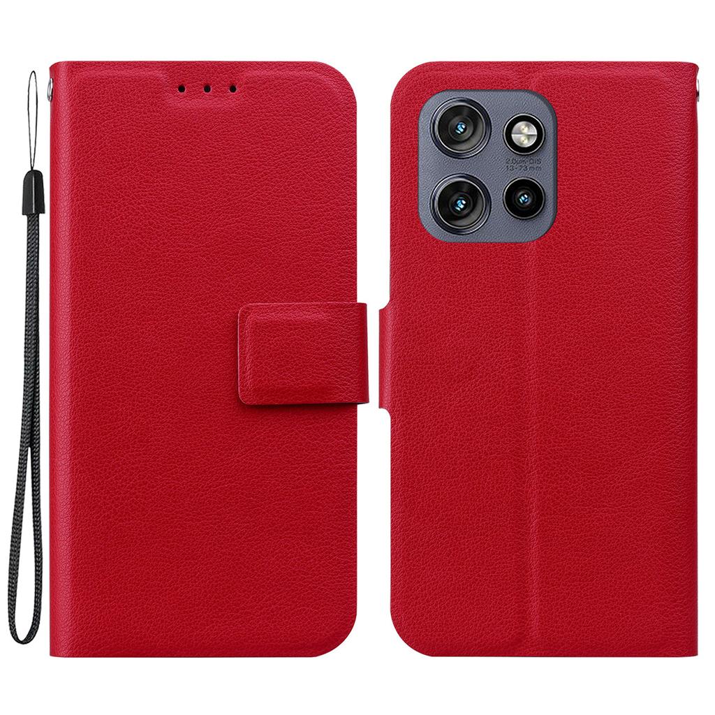 For Motorola Edge 50 Neo 5G/Moto S50 5G/Thinkphone 25 5G Case Ultra-Thin PU Leather+TPU Phone Cover with Card Slot