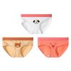Women's Cotton Underwear Cute Cartoon Bear Print Low Rise Panties Breathable Soft Stretch Cheeky Briefs