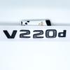 3D Buchstaben V260L V220d V250d V300d Emblem für Mercedes Benz V W447 Auto Kotflügel Plakette Kofferraum Namensschild Logo Aufkleber XC7