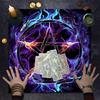 Multifunctional Tarots Card Table Cover Square Decorations Tarots Tablecloth Witchcraft Divination Altar Table Cloth