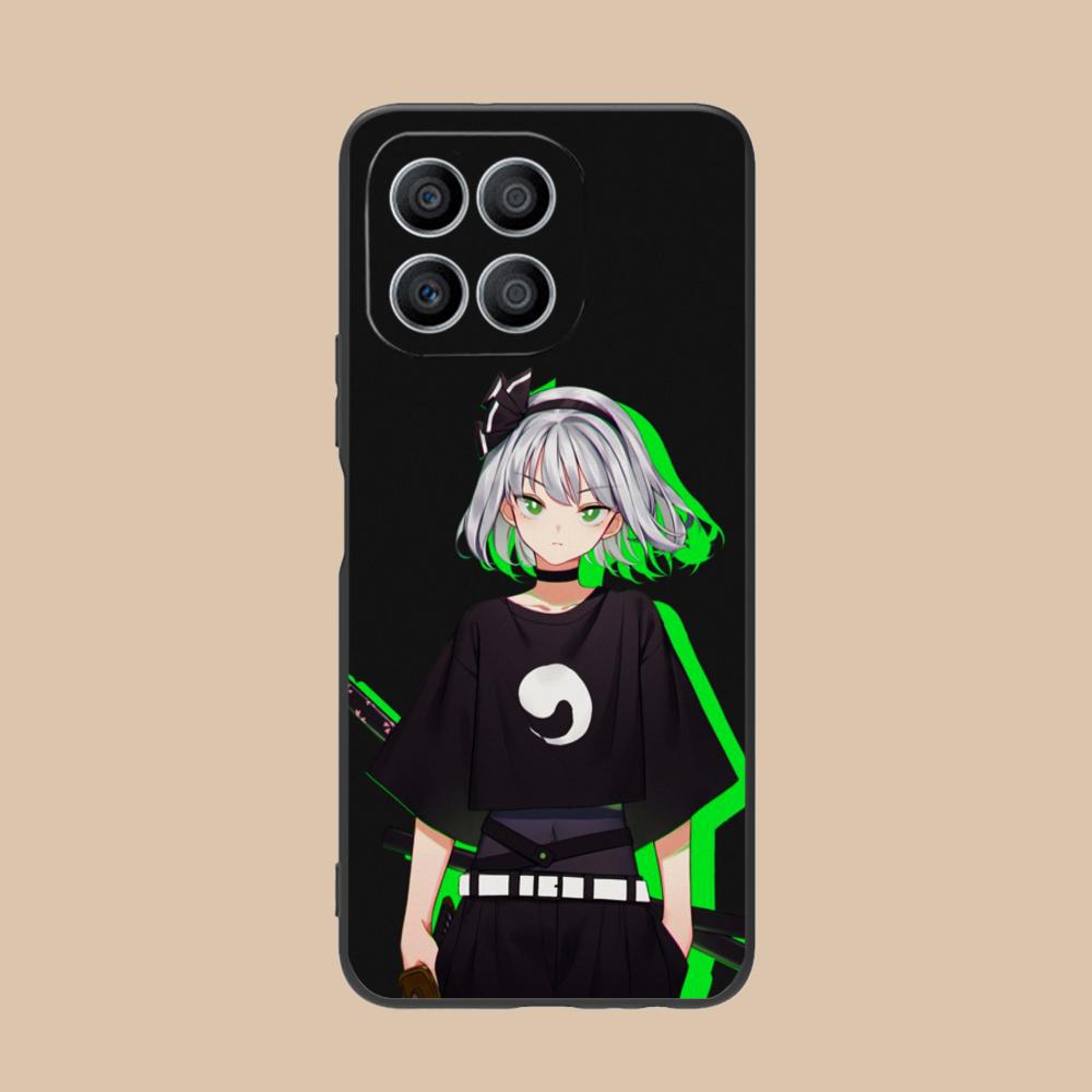 Anime Girl Mobile Phone Case for Honor 90 80 70 60 50 30 20 10 9 8 7 Pro S SE Lite 5G Colorful Printing Cover Smartphone