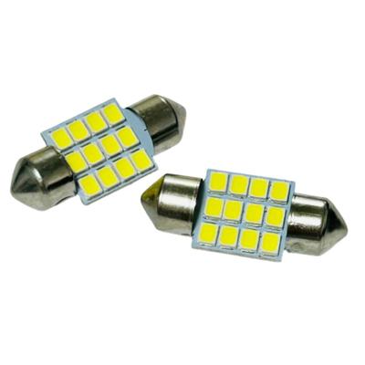 KaoKaoMarket Compatible Models MR31S/MR41S Hustler T10 X 31 Mm LED Room Lamp, 12 Rows General, Set of 2, Includes Pong