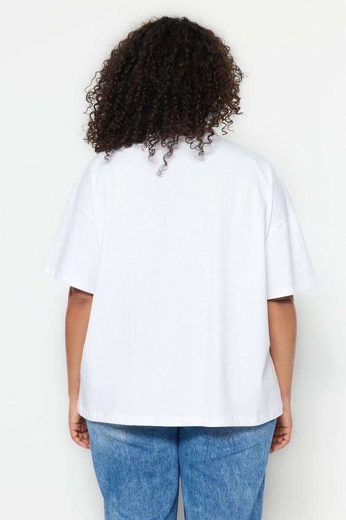 Tricou de bază tricotat de bază cu guler cu guler, stil de damă, albastru marin