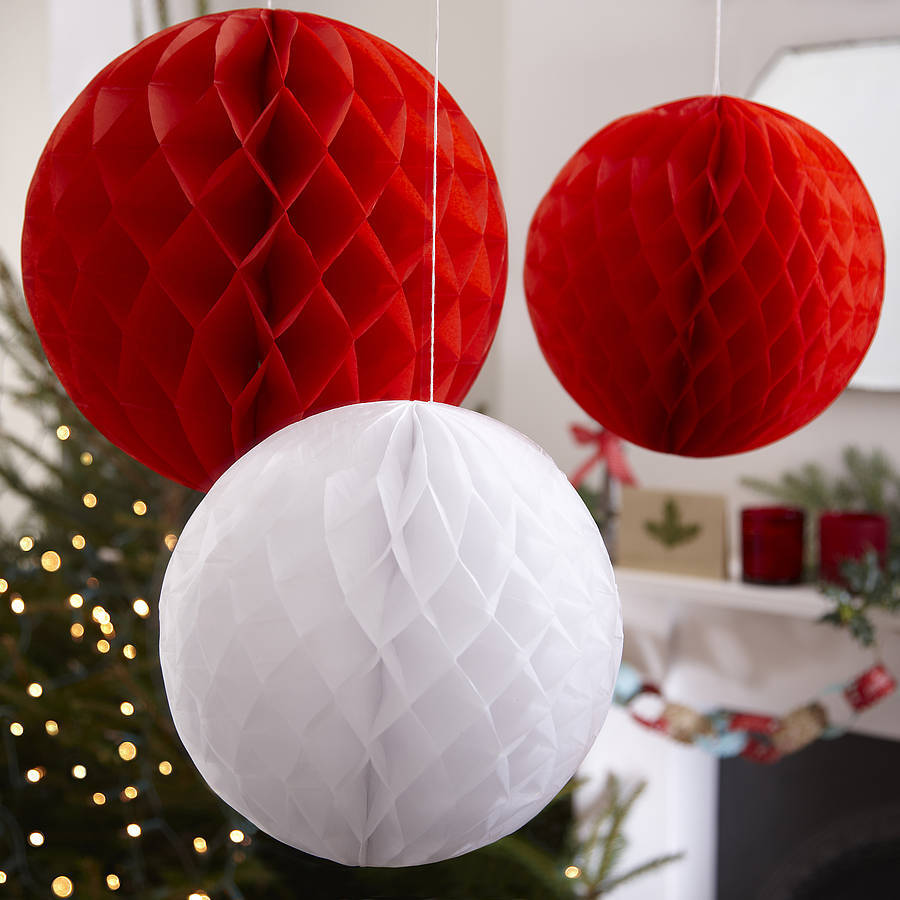 RR46 Paper Ball Lantern Wedding Birthday Honeycomb