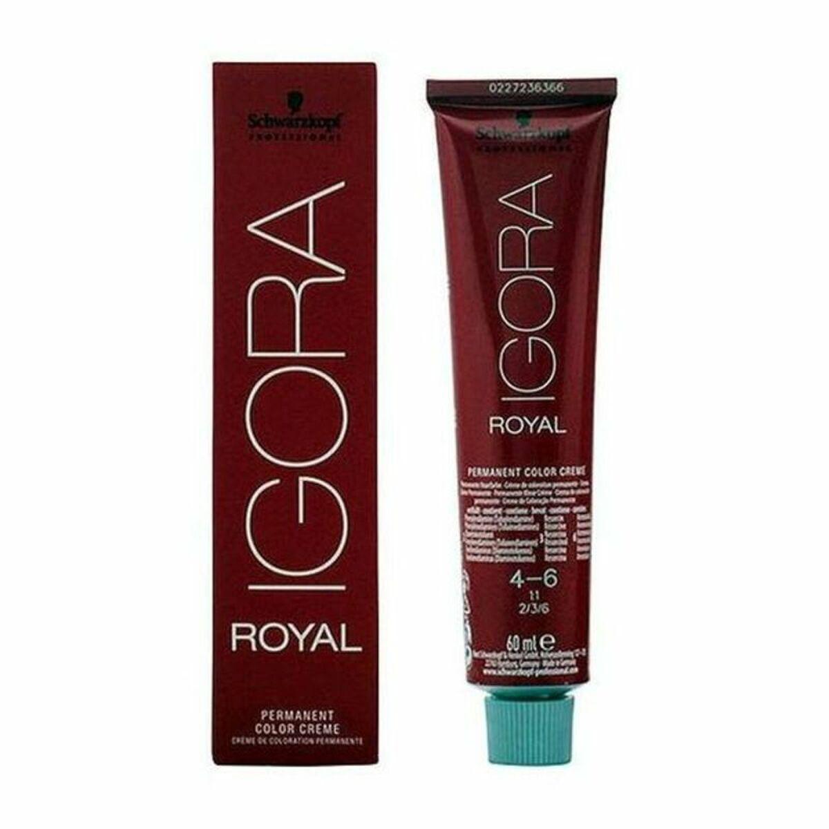 

Перманентная краска Igora Royal Schwarzkopf 4045787199383 4-6 № 4-6 № 9.0-очень светлый блонд № 8.0-светлый блонд 60 мл