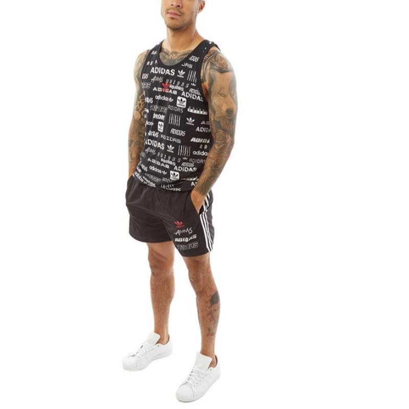 Adidas Originals Trefoil Tank Top Men's Black GK9705