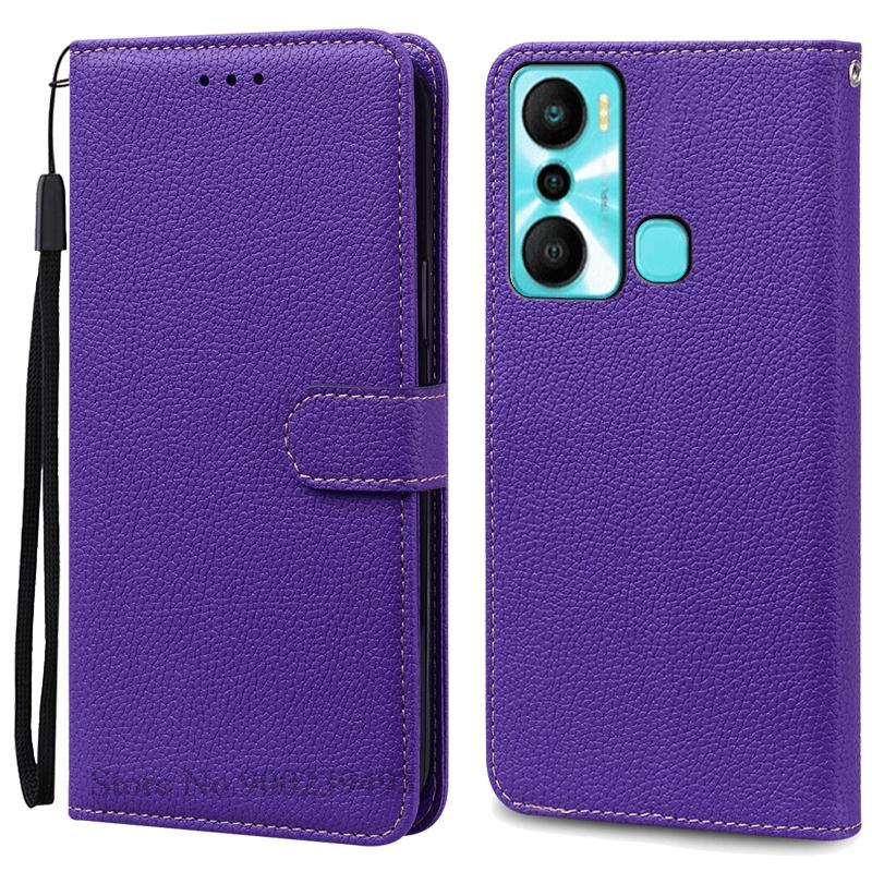 Hot 20i Case For Infinix Hot 20i Case Wallet Leather Flip Cover For Infinix Hot 20i Case X665C X665E Phone Cover Coque Fundas
