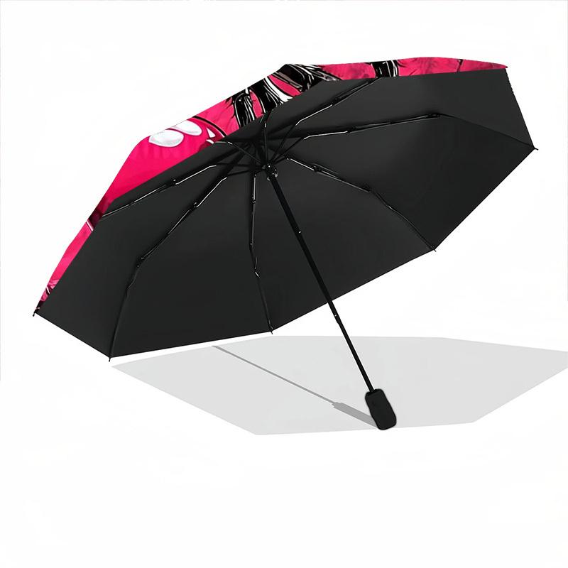 1pc Spider Web Automatic Open/Close Umbrella, Windproof, Folding Compact Umbrella with Lightweight Design for Women/Men221