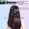 3-in-1 Haartrockner Tragbarer Kamm Ionischer Haarstreckbürste Heißluft Locken für Haarroller Föhn Schnelltrocknender Haarwickler Lockenwickler