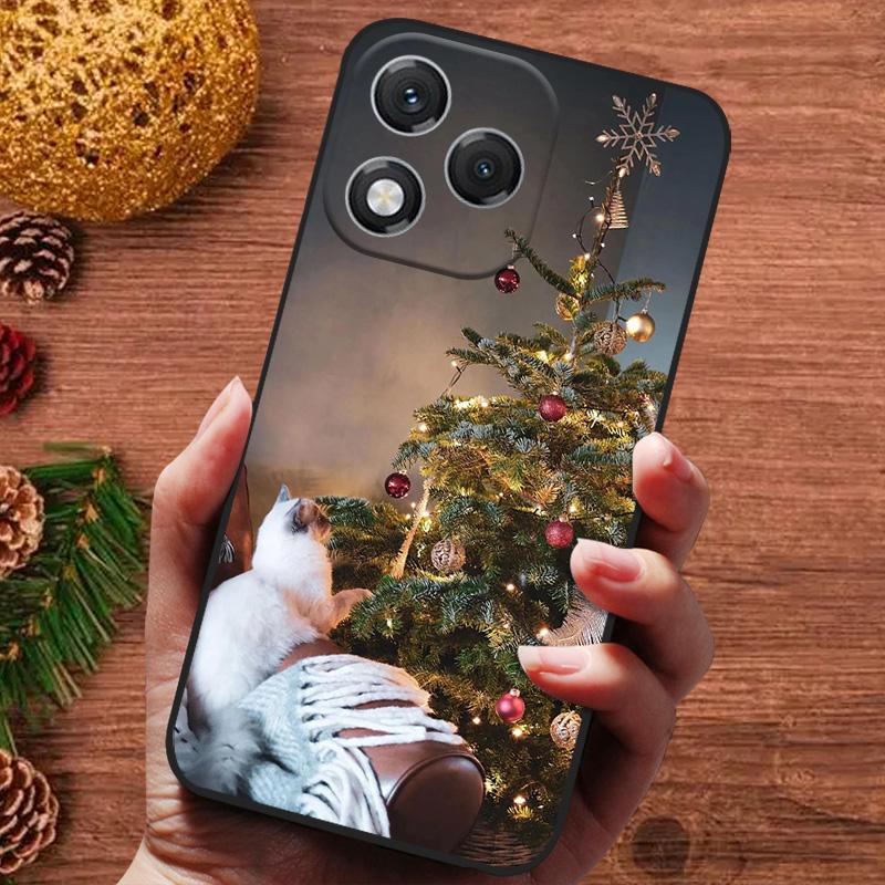 Christmas Painted Cover For Honor 400 Lite Honor400 200 90 Pro Magic 7 Lite Case Silicone Soft Fundas Phone Cover Magic7 Lite
