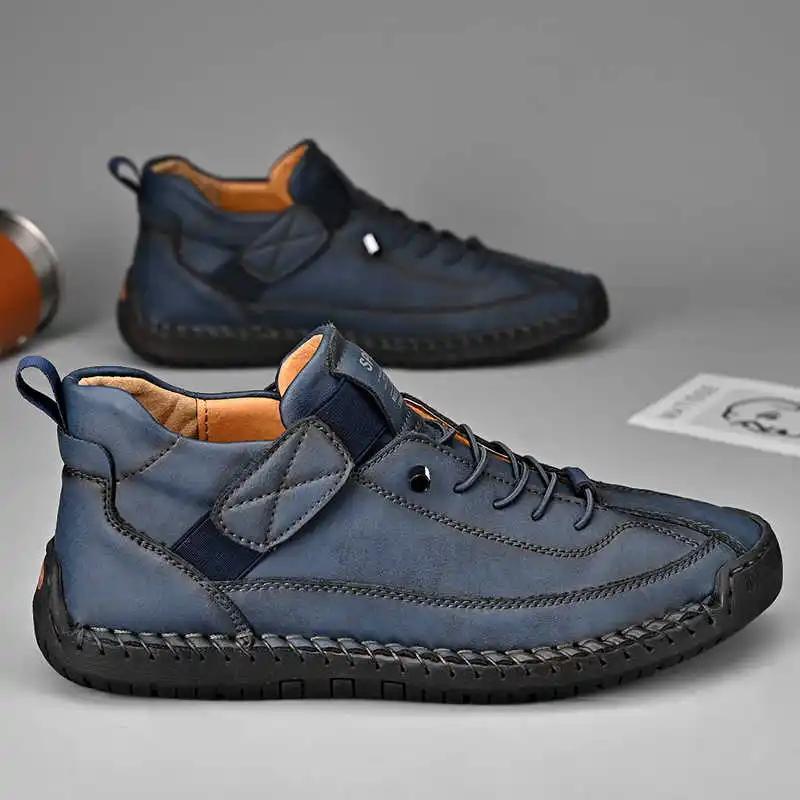 Fashion Platform Flat Sole Original Brands Sneakers Vulcanize Men's Shoes 50-51 Size Adult Sports Daily Sports-et-leisure