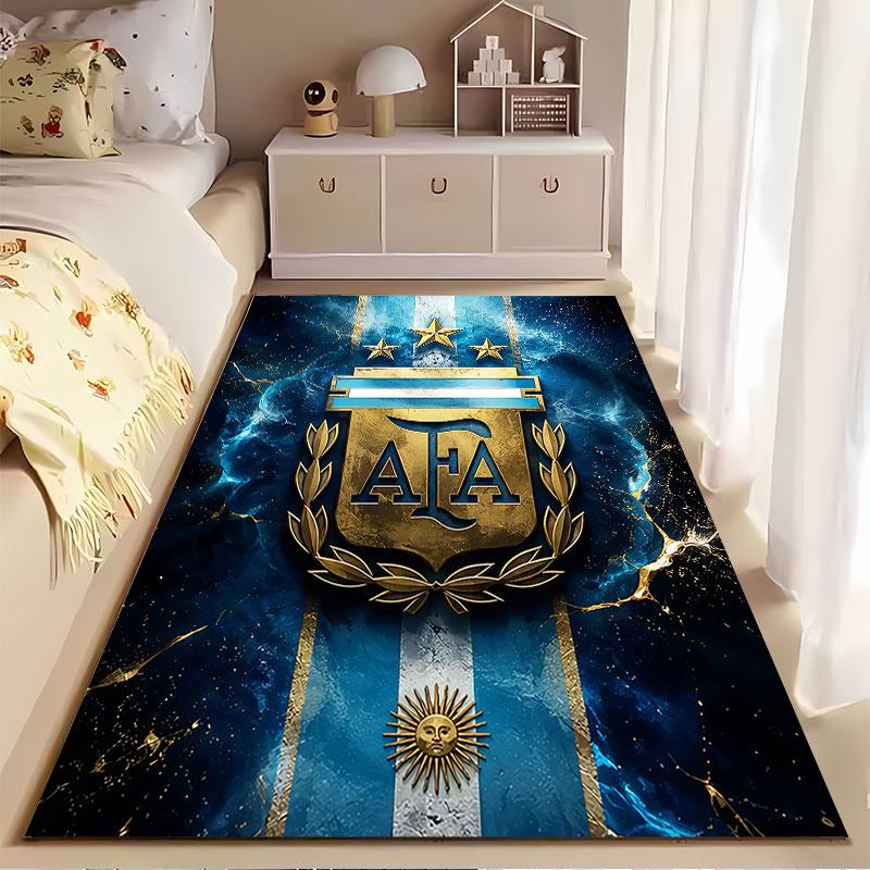 Argentina Emblem Carpet Design suitable as a non-slip mat for the living room or bedroom sofa