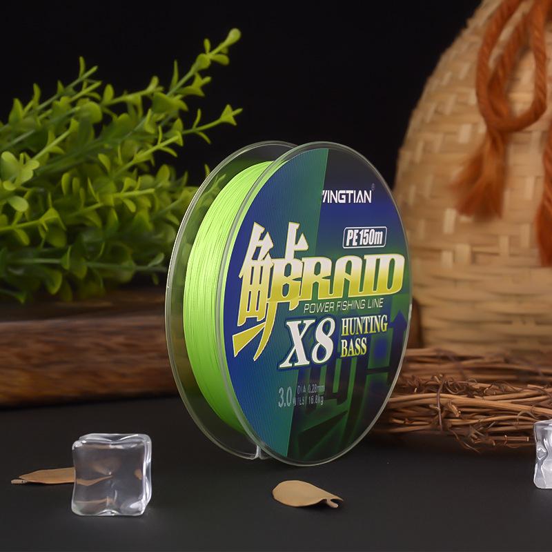 

PE леска супер гладкая дальнобойная леска 100/150 метров сильная тяга 8 плетеная леска Dali Horse Water Drop 6.0