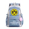 3 Piece School Backpack Set for Students Large Capacity Oxford Cloth Schoolbag with Shoulder Strap and Pencil Case