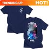 French Rapper PNL Le Monde Chico Album Graphic Tshirt Unisex Unisex Fashion Hip Hop Short Sleeve Tshirt Cotton Casual T Shirts Top