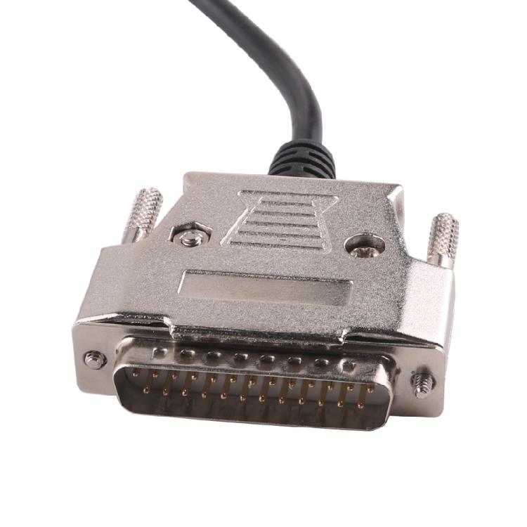 USB To DB25 Male RS232 Conversion Cable Fast Speed USB-DB25-MALE For Efficient Data Transmission With Classical Printers