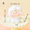 1/6 Pcs Adorable Sheep Car Dashboard Decor Cute Lamb Figurine Auto Center Console Accessory For Women Car Enthusiasts