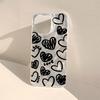 Minimalist Pink Love Cute Case For iPhone 16 17 Pro Max Cases iPhone 11 12 13 ProMax 14 15 16 Plus 8 XS XR Shockproof Drop Cover
