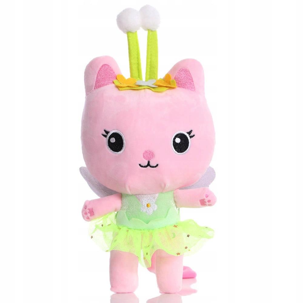 Plush Pet Cat House Gabi 31cm Soft Stuffed Animal Toy for Kids Age 3+ Bedroom Decor Safe Gift Multicolor