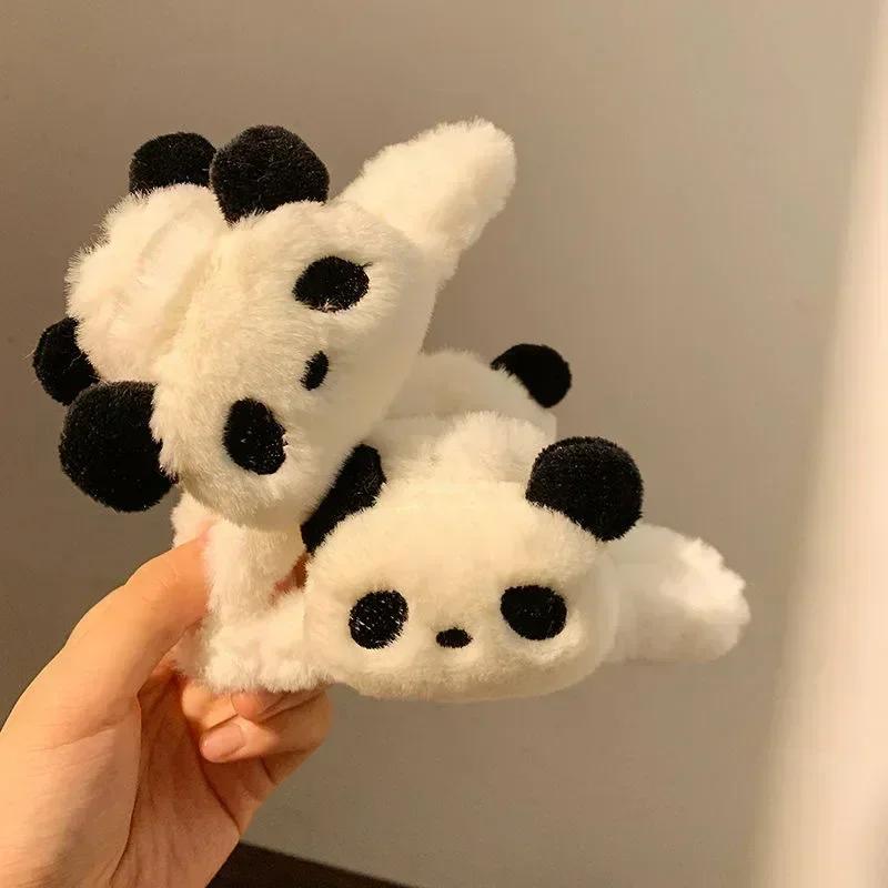 Fashion Warm Panda Doll Hair Clip Red Panda Headband Zoo Hair Clip Children's Hairs Clips Women Hair Accessories Creative Gifts