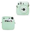 Kinokoo Instax Mini 12 Fujifilm Instax Mini 12 Camera Instax Opens with Shoulder Strap Included Case, Case, Case, Magnet, (Green)
