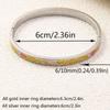 Stainless Steel Chinese Enamel Bracelet Chic Women's Hand Bracelet  Gifts for Women Girl