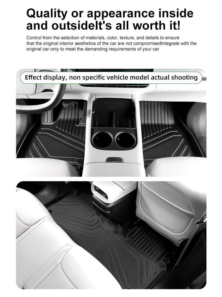 LADA NIVA/TRAVEL 20-25 TPE Floor & Trunk Mats: Suitable for Lada Cars