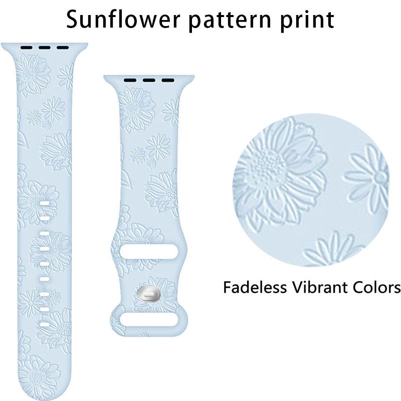 Uhrenarmband Silikonarmband für Apple Watch Armband 44mm 42mm 45mm 38mm 40mm 41mm 49mm Smartwatch Correa iWatch Serie Ultra 8 7 6 5 4 3 SE