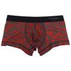 Grave Vault Boxer FLOWER Medium Men's Low-Rise Briefs, 3052241, Red/Gray,