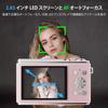 Digital Camera with 4K Video Recording and Upgraded True 50MP 32GB Micro SD AF Compact Large 16x and Image and Includes a Japanese Instruction Ideal