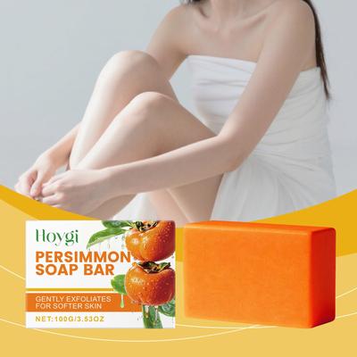 Kaki feuchtigkeitsspendende Badseife reinigt und befeuchtet die Haut sanft, befeuchtet und spendet Feuchtigkeit tägliche Körperbadeseife