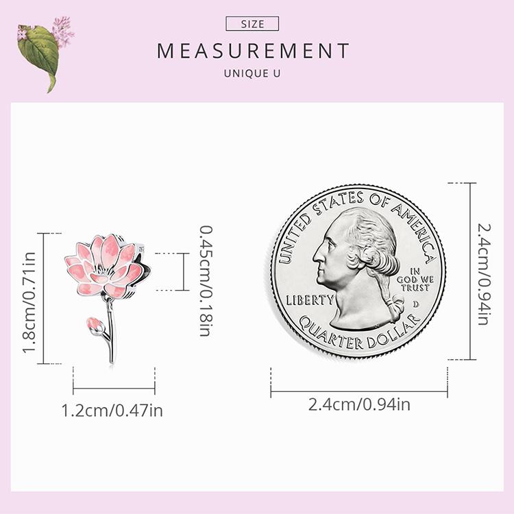 WOSTU Genuíno 925 prata esterlina fresco lótus charme caber cobra pulseira ou pulseira elegante flor contas fazendo jóias