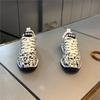 Trendy shoes printed casual high-end new lace-up shoes