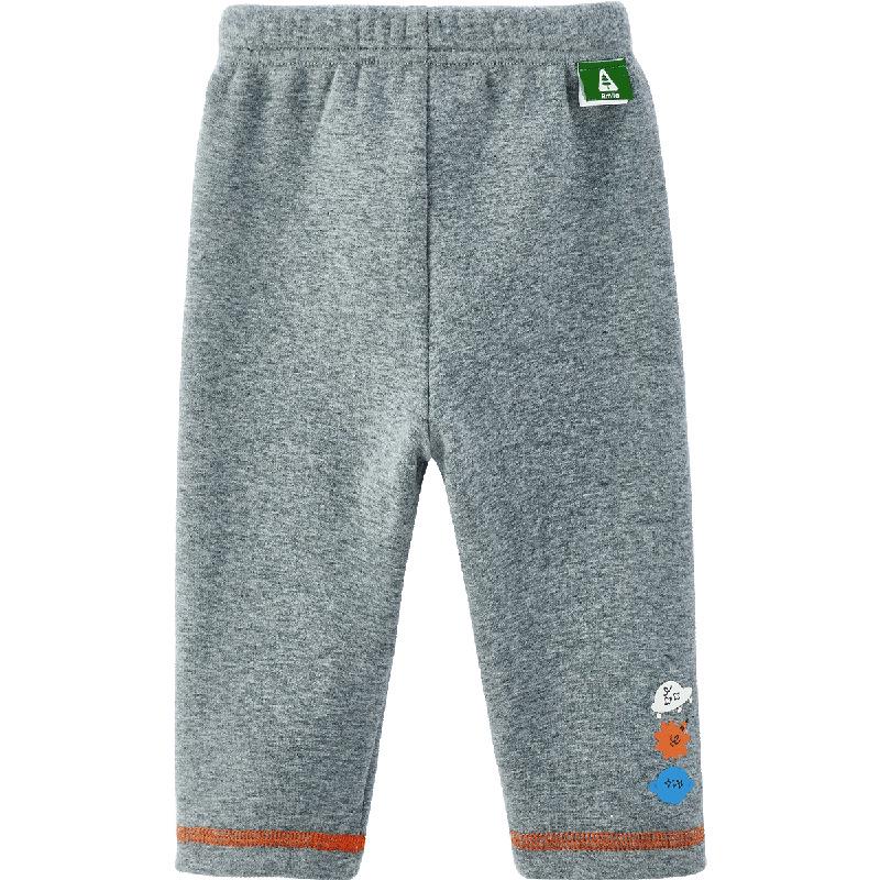 

Детские зимние мультяшные леггинсы тонбэй: Милые, на флисовой подкладке, однотонные повседневные брюки 120 cm