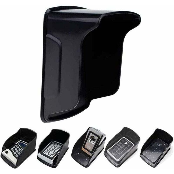 Housse pluie étanche ABS pour clavier/interphone RFID - pour appareils <13x9 cm - Noir
