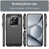 For Cover Redmi Note 15 Pro Plus Case For Redmi Note 15 Pro Plus Silicone Carbon Fiber Back Case For Redmi Note 15 Pro Plus Case