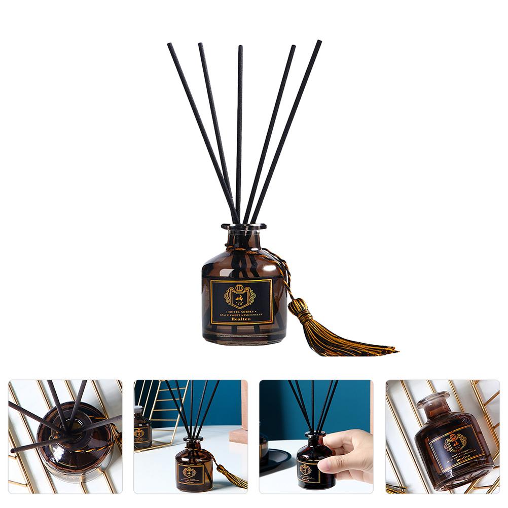 Volatile Solvent Air Freshener Aroma Bottle With Rattans Home Diffuser Essential Purifying Rattan Sticks Diffuser Sticks