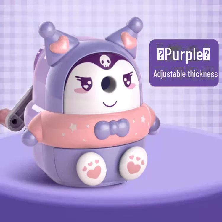 Dingbang animacinis rankinis pieštukų drožtukas vaikams ir darželio mokiniams